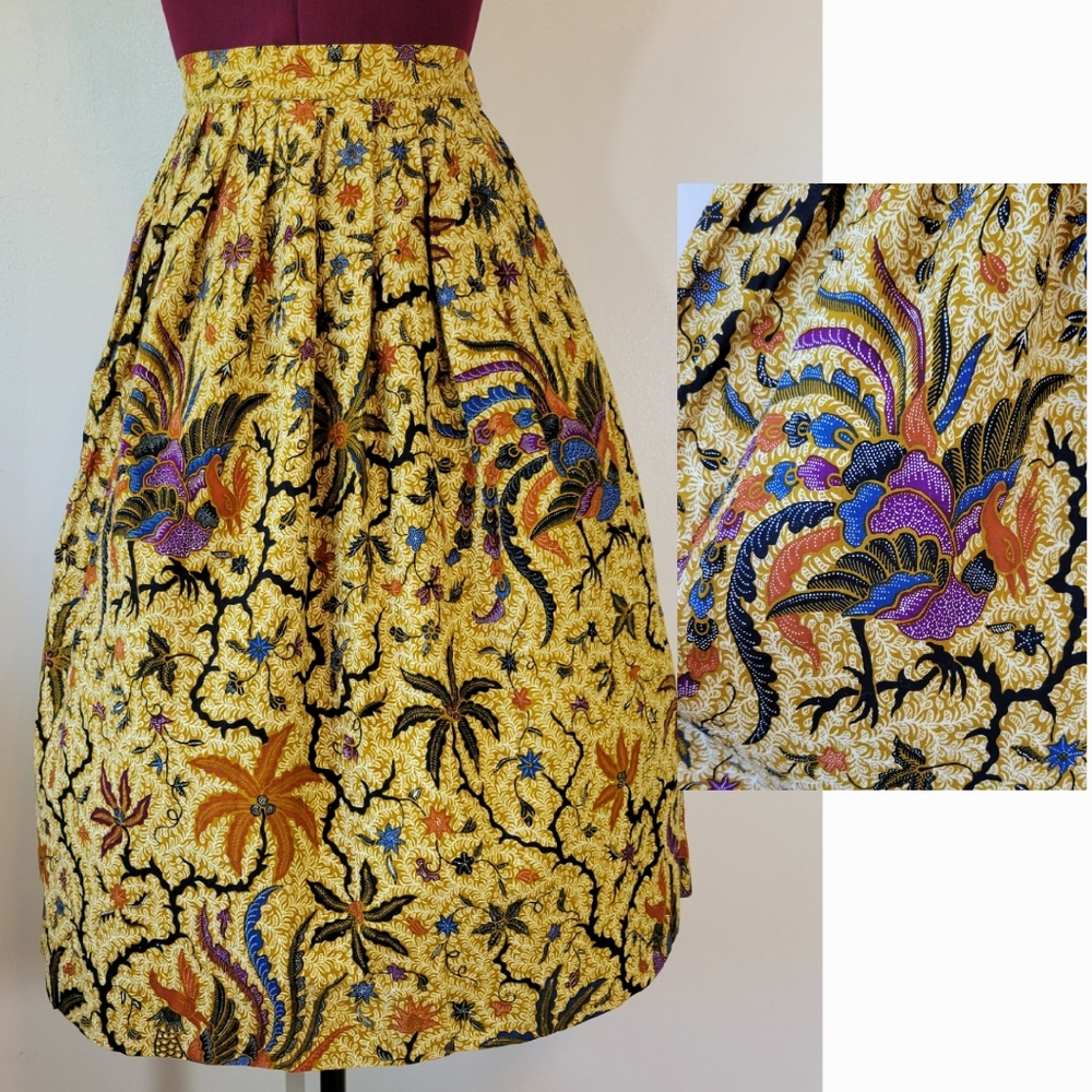 Custom-made A-line skirt